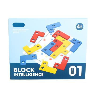 China Entertainment Fun Block Intelligence Education Game Wooden Board Game For Kids for sale