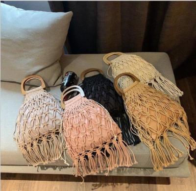 China Fashion Wholesale Nice Quality Single Shoulder Bag Handmade Rattan Straw Bag for sale