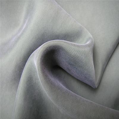 China Eco-friendly cupro twill viscous fabric and textile for fashion dress for sale