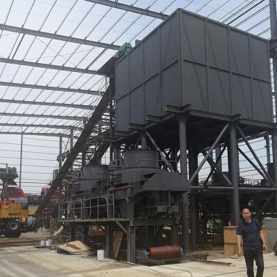 China Safe And Efficient Sand Making Machine For Basalt Building Material Shops, Machinery Repair Shops zu verkaufen