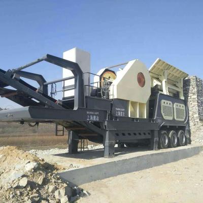 中国 Mobile crusher for mining industry mobile crushing plant for hard ore mobile crushing station 11119 販売のため