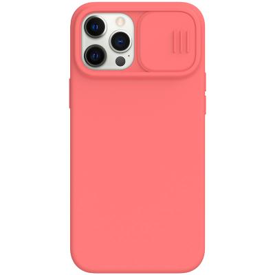 China Nillkin Silicone Case Mobile Phone Bags Camera Cover Shockproof Slide Case For iphone 12 pro Max Protector Case for sale