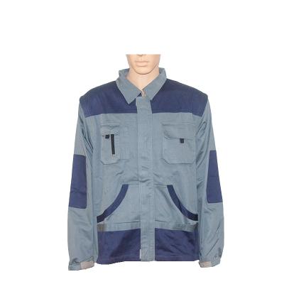 China Cotton Factory Supply Good Price Cotton Polyester Industrial Work Wear Safety Jacket for sale