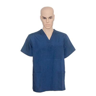 China Custom high quality unique unisex fabric hospital work scrubs senior uniforms nursing hospital sets for sale