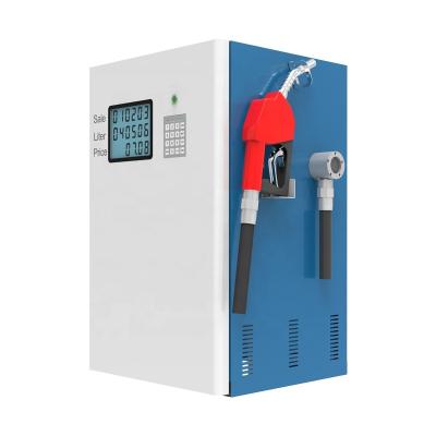 China Mini Fuel Dispenser Leared Portable Oil Station Pump Top Mobile Automatic Portable Engine Gas Station Flow Fuel Dispenser for sale