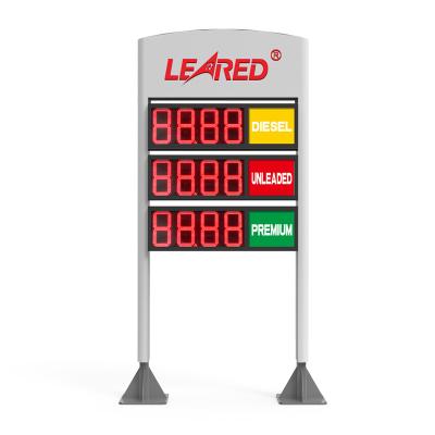 China Gas Station Gas Station Price Board For Gas Station With 8inch 10inch 12inch for sale