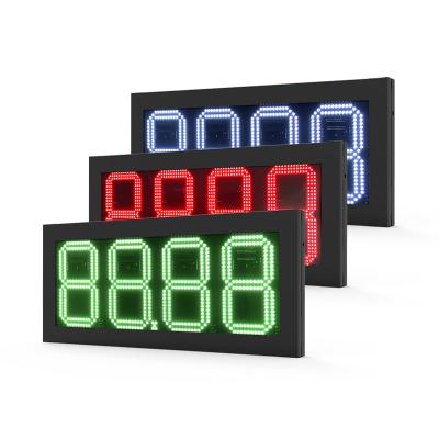 China Gas Station Price Board LED Digital Price Board 8 Inch for sale