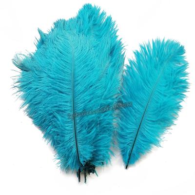 China Hot Sale 45-50cm PLUME Artificial Ostrich Feathers For Wedding Decoration Holds Ostrich Feather Natural Black Bulk for sale