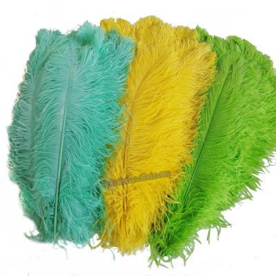 China Wholesale feather crafts supplier 55-60cm dye ostrich feather for sale for sale