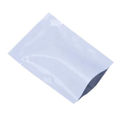 China Recyclable Custom Metallic Empty Side Heat Seal Tea Bag Three Pouch Mylar Aluminum Foil Drip Plastic Coffee Bag for sale