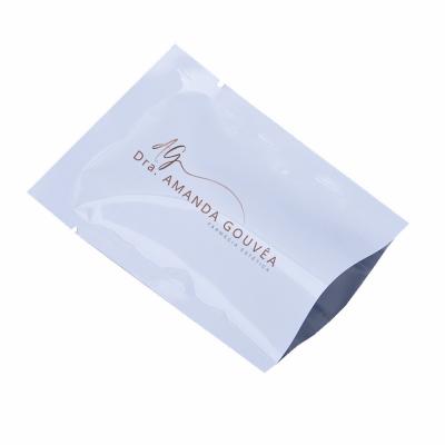 China Moisture Proof Sampling Packaging Cosmetic Pouch Gold Foil Package Printing Aluminum Foil Package Skin Care Samples for sale