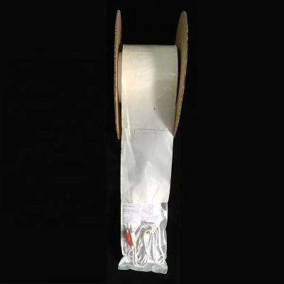 China Recyclable Pre-opened bag on a roll for automatic heat seal machine use plastic roll bags for sale