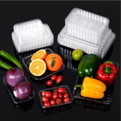 China Plastic Food Packaging Tray Blister Packaging Meat Packing Cooked Food Tray for sale