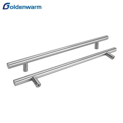 China Modern Stainless Steel T Hollow Iron Sideboard Pull Bar Steel Handle for sale