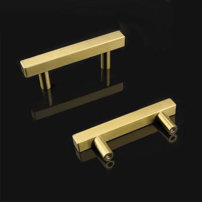 China Modern Gold Furniture Cabinet Drawer Handles And Knobs for sale