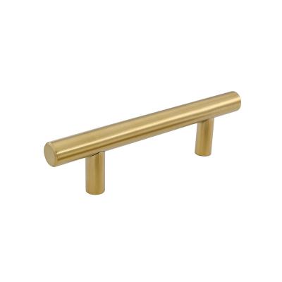 China Contemporary High Quality Door Knobs Handle Gold Sideboard Handles Stainless Steel Cabinet Pull Make in China for sale