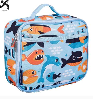 China High Quality Insulated Cartoon Kid Children Tote Lunch Cooler Bag Insulated Polyester Lunch Cooler Box For School for sale