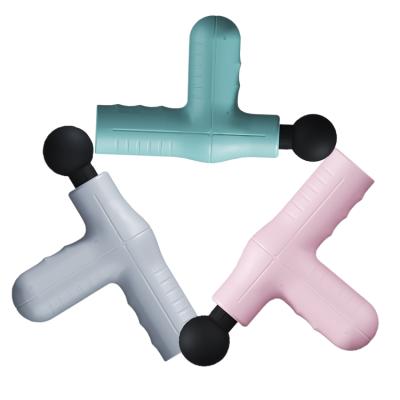 China Mini Portable Gym Body Massager Muscle Tissue Deep Tissue Body Massage Gun Body Relaxation For Gym Use for sale