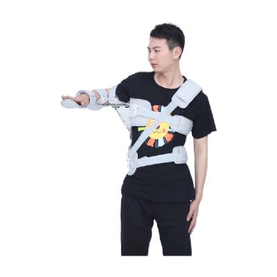 China Adopt Good Selling Aluminum Alloy Bracket Arm Support Sling Fracture Orthosis Humeral Brace Medical Lightweight Arm Support for sale