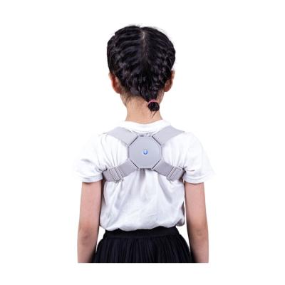 China Smart Upper Back Clavicle Brace Adjustable Vibration Shoulder Straightener Body Posture Corrector For Kids for sale