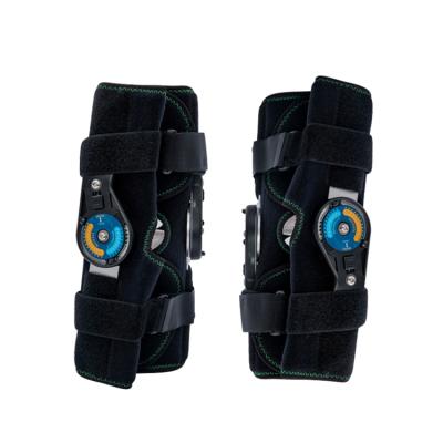 China 2021hot selling Adjustable Hinged Knee Leg Brace Orthosis Support Protect Knee Pad Te koop