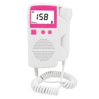 China Clinic Home Hospital Doppler Baby Fetal Heart Monitor For Pregnancy Fetal Digital Doppler for sale