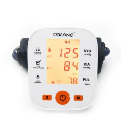 China Buy Top Quality Best Price Plastic Blood Pressure Monitor Automatic Sphygmomanometer for sale