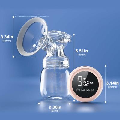 China BPA Free Automatic Milk Suction Cup Breastmilk Extractor Belectric Portable Breast Pump for sale