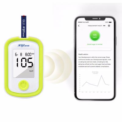 China Plastic Wireless Blood Glucose Meter Monitoring System For Adults for sale