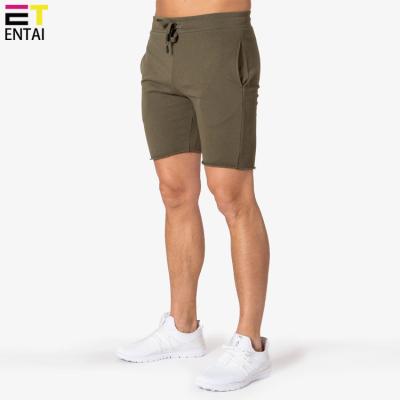 China Anti-wrinkle OEM Simple Design Gym Sports Sweatpants Lightweight Cotton Sports Shorts For Men for sale