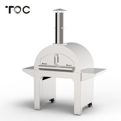 China Hotels Cold Rolled Steel Pizza Oven Gas Pizza Oven Outdoor for sale