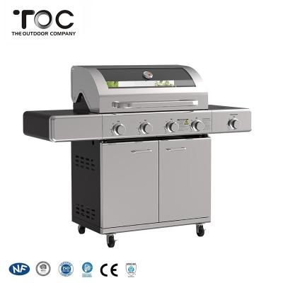 China Easily Assembled Portable Commercial BBQ Gas Grill From Oven And Grill Outdoor Stainless Steel Gas Cooker Barbecue From China Manufacturers for sale