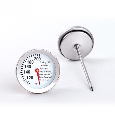 China 430 Stainless Steel Body Industrial Hot Sale Probe Kitchen Thermometer BBQ Thermometer for sale