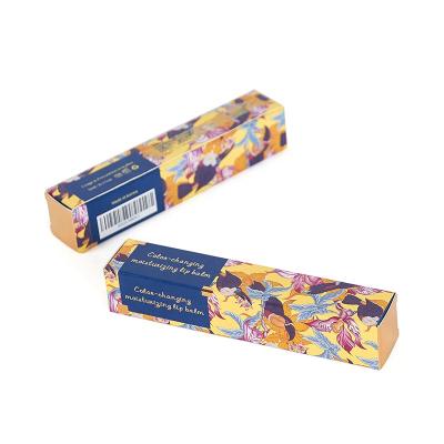 China Recyclable Eco-friendly Sustainable Reuse Box Customized Creative And Exquisite Packaging Mascara Gold High Quality Card Paper Box Box for sale