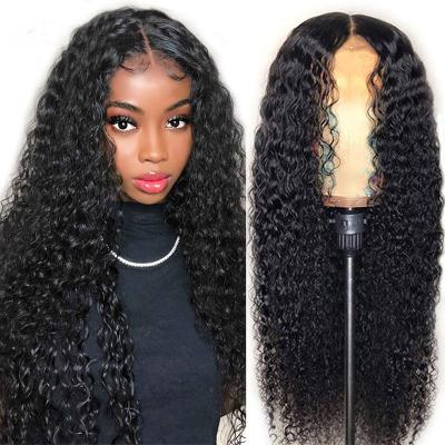 China Long Body Wave Human Hair Lace Wigs For Black Women, Transparent Lace Front Wig Wholesale Virgin Brazilian Hair for sale