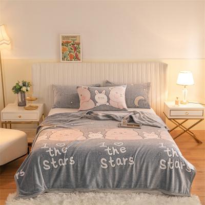 China Brand New Anti-Static Jacquard Flannel Blankets Pattern Design Blankets for sale