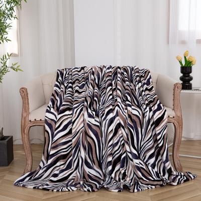 China Wholesale New Product Custom Anti Static Printing Single Double Flannel Blankets for sale