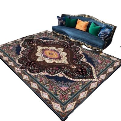 China Large Washable Popular Printed Blankets Rugs Home Custom Printed Rug Room for sale