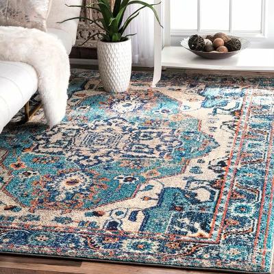 China Factory Price Wholesale Cheap Custom Rug Washable Polyester Modern Area Rug for sale