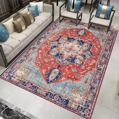 China Washable High Quality 100% Polyester 3D Carpet Style Area Carpets Living Room Rug for sale