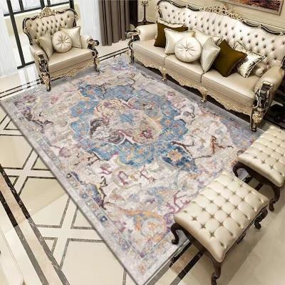 China Washable High Quality 3d Printing Blanket Persian Design Soft Carpet For Living Room for sale