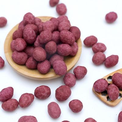 China Nutritious Purple Sweet Flavor Fried Peanut Snack On Sale for sale