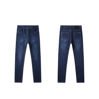 China Vintage QUICK DRY denim designers crazy jeans made in china, original loose plus size straight elastic jeans for stylish men for sale