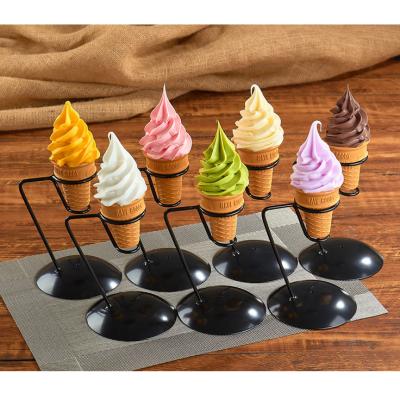 China Global high quality realistic fake ice cream cone model for shop decoration for sale