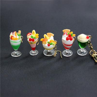 China Global Fantasy Miniature Toy Ice Cream Fake Food Christmas Ornaments for sale