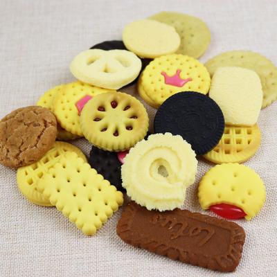 China Global import libertary party and fake event supplies realistic fake food cookie for decorative ornaments for sale