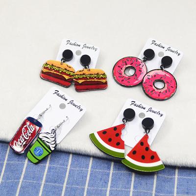 China Funky Funky Funky Food Shape Food Jewelry Hotsale Party Earring Hotsale Party Earring for sale