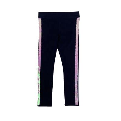 China Breathable Baby Rainbow Side Joggers Regular Pants for sale