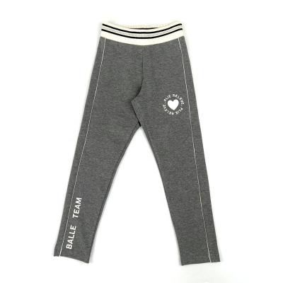 China Hot Sale Baby Cotton Jogger Breathable Pants in Gray Marl for sale