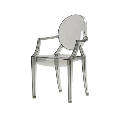 China Contemporary Wholesale Modern Hotel Wedding Chair For Events Banquet Stackable Acrylic Restaurant Dining Ghost Wedding Chair for sale